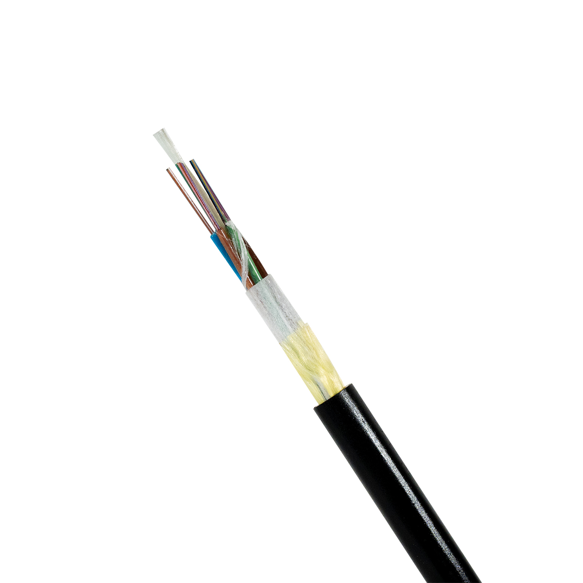 LINET CARRETE FIBRA OPTICA MONOMODO DIELÉCTRICA ADSS 48 HILOS, SPAN 100, 5KM