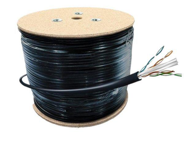 NEXTSTAR BOBINA CABLE F/ UTP CCAL CAT6 PARA EXTERIOR 305 MTS