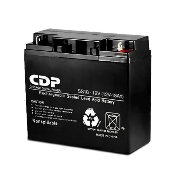 CDP GLB12-18 BATERIA 12 VOLTIOS 18 AMPERIOS CON TERMINAL F2 PLOMO