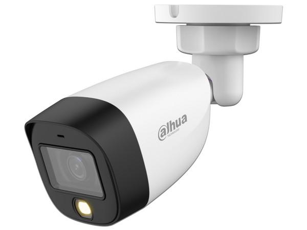 DAHUA DH-HAC-HFW1209CLN-A-LED CAMARA TIPO BALA 2MP FULLCOLOR AUDIO LEN FIJO IR20 IP67