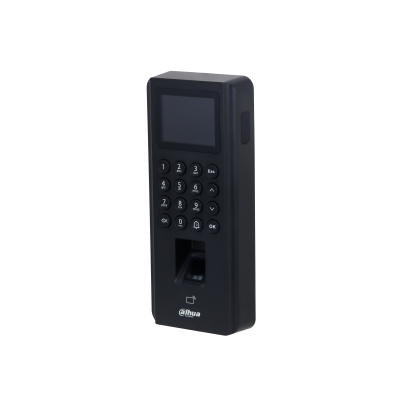 DAHUA DHI-ASI2212J-PW LECTOR BIOMETRICO POE+WIFI PANTALLA DE 2.4" TARJ+PIN+ HUELLA HASTA 5000