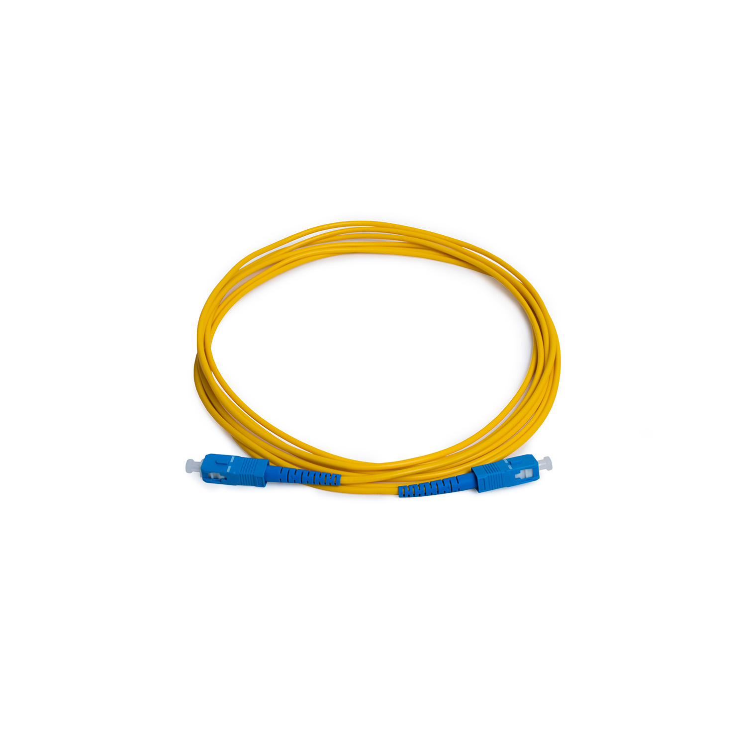 LINET PATCH CORD FIBRA OPTICA MONOMODO SC/UPC-SC/UPC SIMPLEX 3 METROS AMARILLO