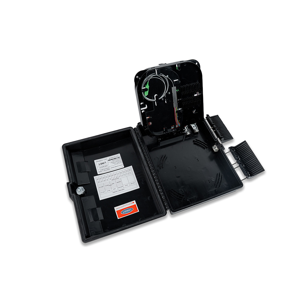 LINET CAJA DE DISTRIBUCION NAP ARMADA, 16 HILOS, INCLUYEC PLC 16 HILOS SC/APC